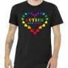 Autism Awareness Rainbow Puzzles Of Love tee shirt