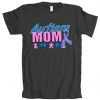 Autism Mom Awareness Ribbon American Apparel tee shirt