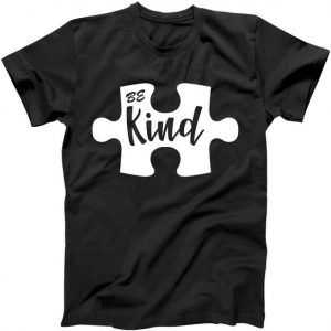 Be Kind Autism Awareness Puzzle tee shirt