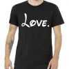 Cute Cursive Love Valentines Day tee shirt