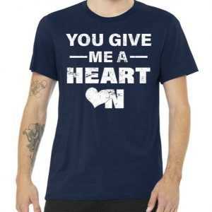 Funny Valentines Day Give Me A Heart On tee shirt