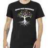 Grow Your Awareness Tree Roots tee shirt