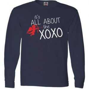 It's All About The XOXO Long Sleeve tee shirt