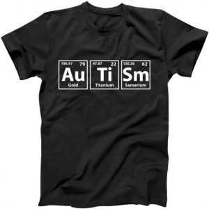Periodic Table Autism Awareness tee shirt