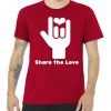 Share The Love tee shirt