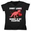 Sorry Ladies Mommy Is My Valentine Women's V-Neck tee shirt