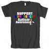 Support Differences Autism Awareness American Apparel tee shirt
