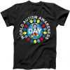 World Autism Awareness Day Earth Puzzle Ribbon tee shirt