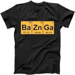 BaZnGa Periodic Table of Elements tee shirt