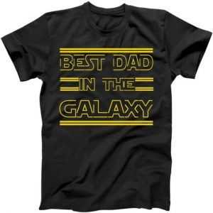 Best Dad In The Galaxy tee shirt