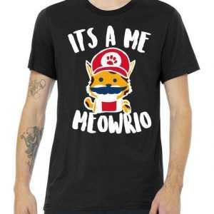 It's A Me Meowrio tee shirt
