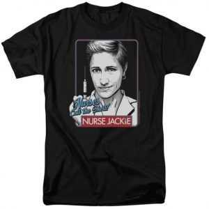 Nurse Jackie - Nurses Call The Shots tee shirt