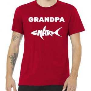 Grandpa Shark tee shirt