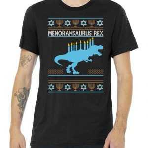 Menorahsaurus Rex tee shirt
