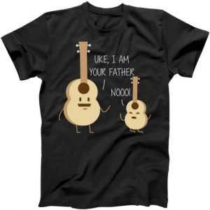 Uke I Am Your Father Ukulele Guitar tee shirt