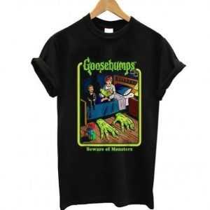 Authentic Goosebumps Bedtime Retro Scary tee shirt