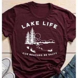 Classic Lake Life tee shirt