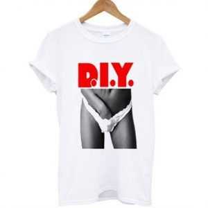Rihanna DIY tee shirt