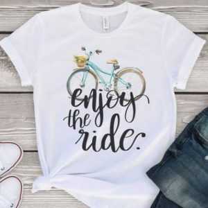 Enjoy the ride tee shirt