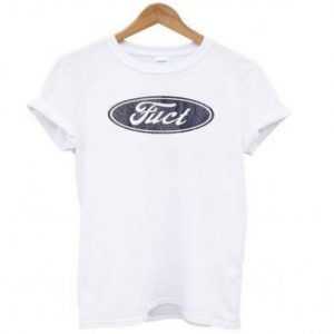 Fuct SSDD F Oval Logo tee shirt