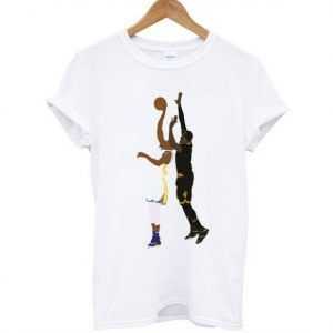LeBron James Block On Andre Iguodala tee shirt