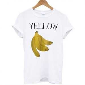 Yellow Banana tee shirt