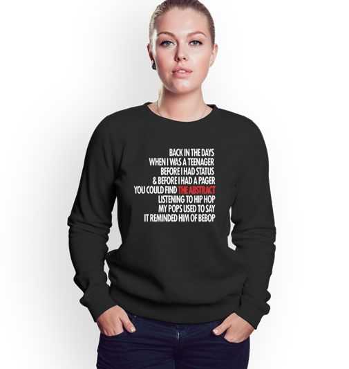 Alife-Lyrics-to-go-Sweatshirt-For-Women-and-Men-S-3XL Alife-Lyrics-to-go-Sweatshirt-For-Women-and-Men-S-3XL