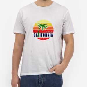 California-Graphic-T-Shirt-For-Women-and-Men-S-3XL