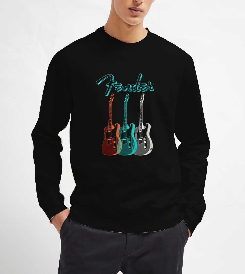 Fender-Electric-Guitars-Sweatshirt-Unisex-Adult-Size-S-3XL Fender-Electric-Guitars-Sweatshirt-Unisex-Adult-Size-S-3XL