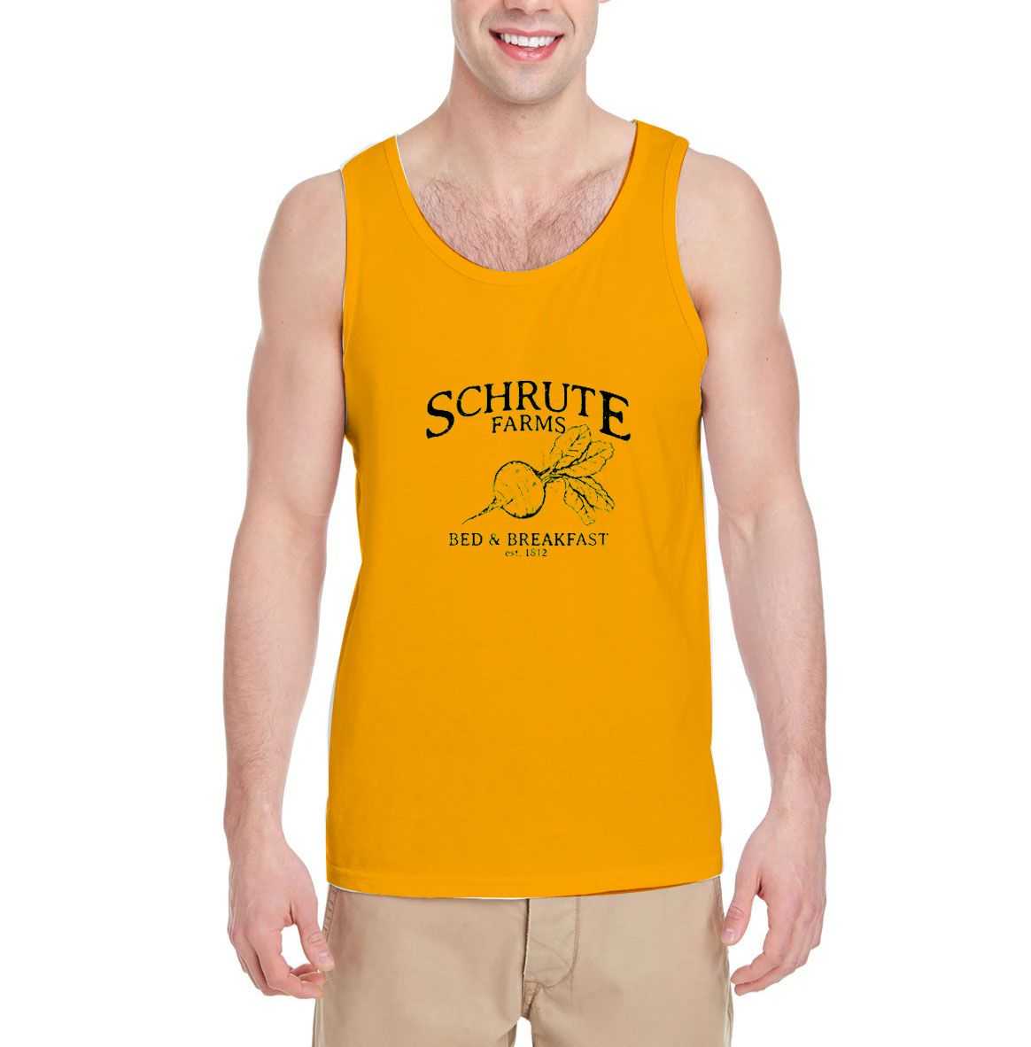 Schrute-Farms-Tank-Top-For-Women-And-Men-S-3XL Schrute Farms Tank Top top fashion brands Tank Top at graphicteehq, our schrute farms shirt selection for very best using good material