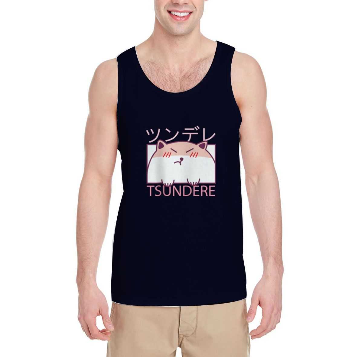 Tsundere-Cat-Tank-Top-For-Women-And-Men-S-3XL Tsundere-Cat-Tank-Top-For-Women-And-Men-S-3XL
