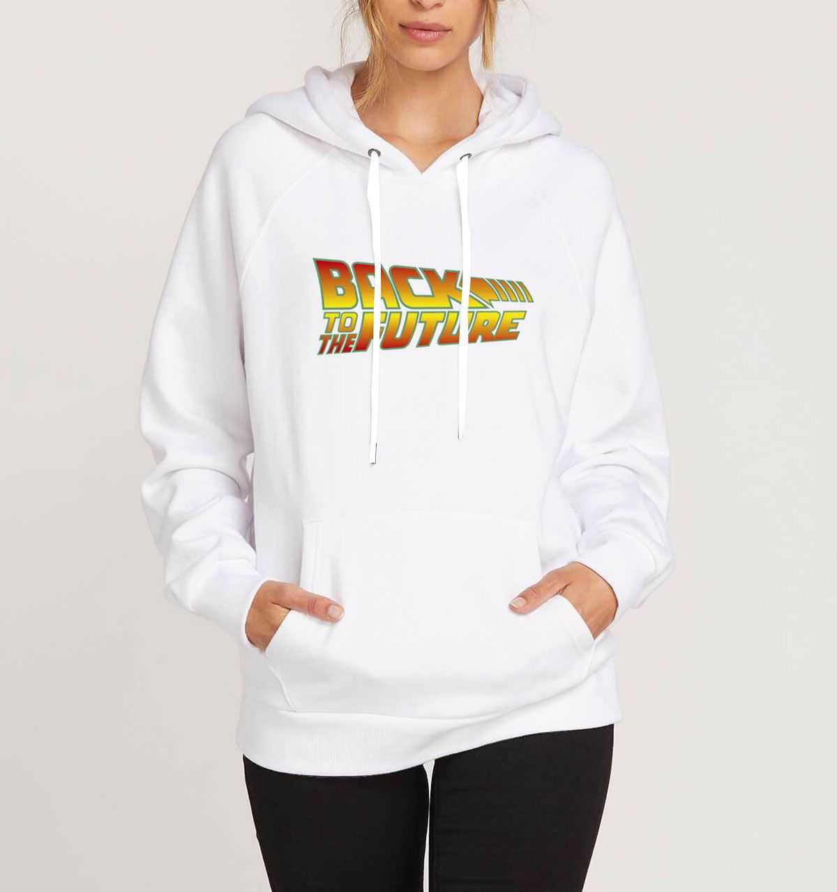 Back-To-The-Future-White-Hoodie