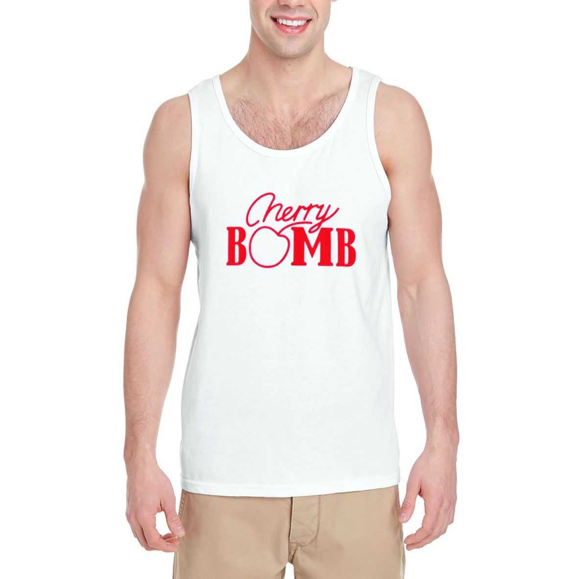Cherry-Bomb-Tank-Top-For-Women-And-Men-S-3XL Cherry-Bomb-Tank-Top-For-Women-And-Men-S-3XL