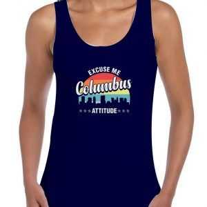 Columbus-Attitude-Excuse-Navy-Tank-Top