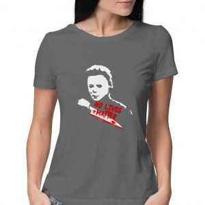 Michael-Myers-No-Lives-Matter-Gray-T-Shirt