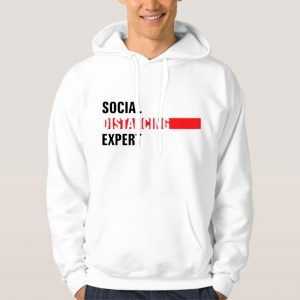 Social-distancing-expert-Hoodie-Unisex-Adult-Size-S-3XL