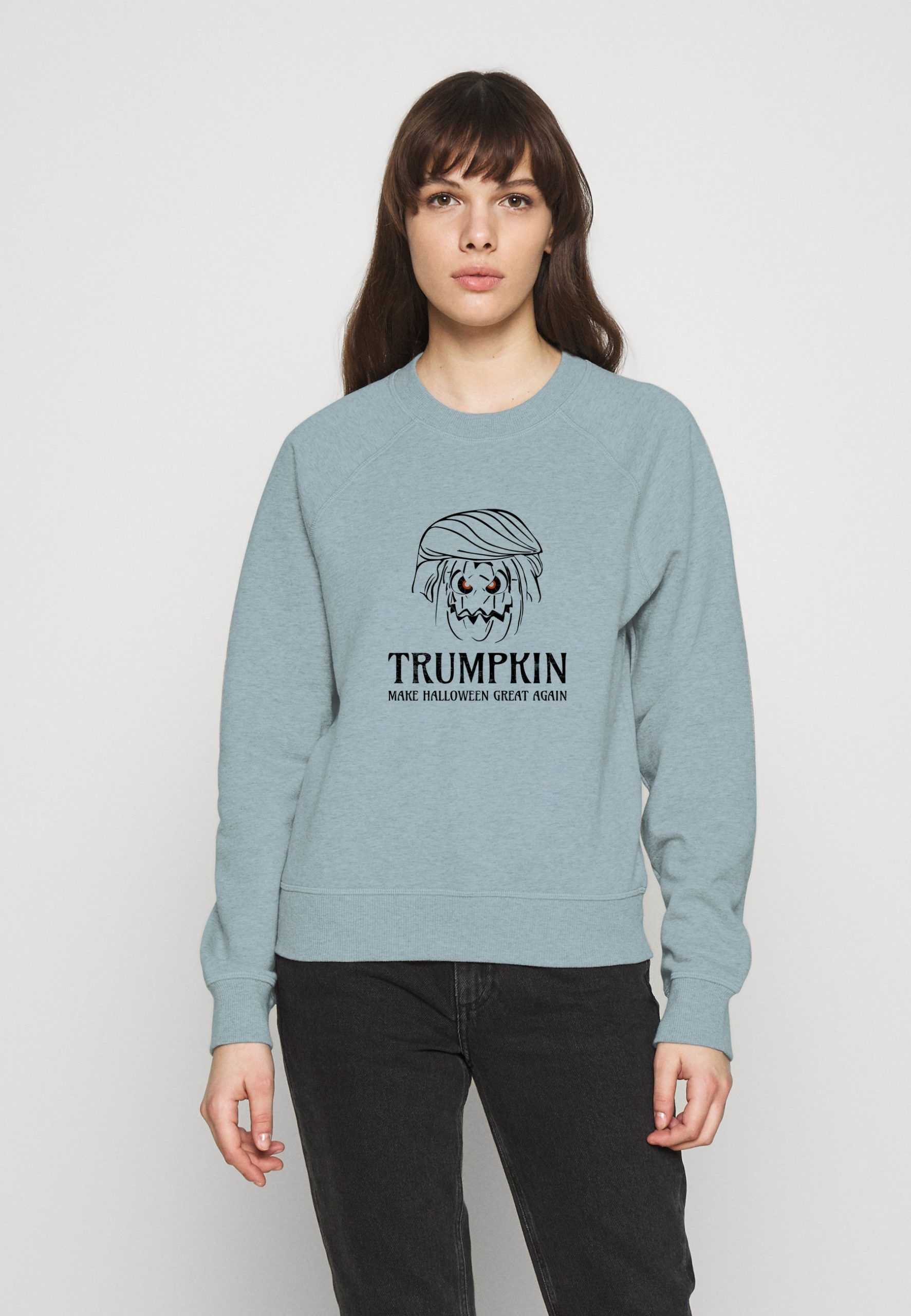 8645-Impeach-Trumpkin-Halloween-Blue-Sweatshirt