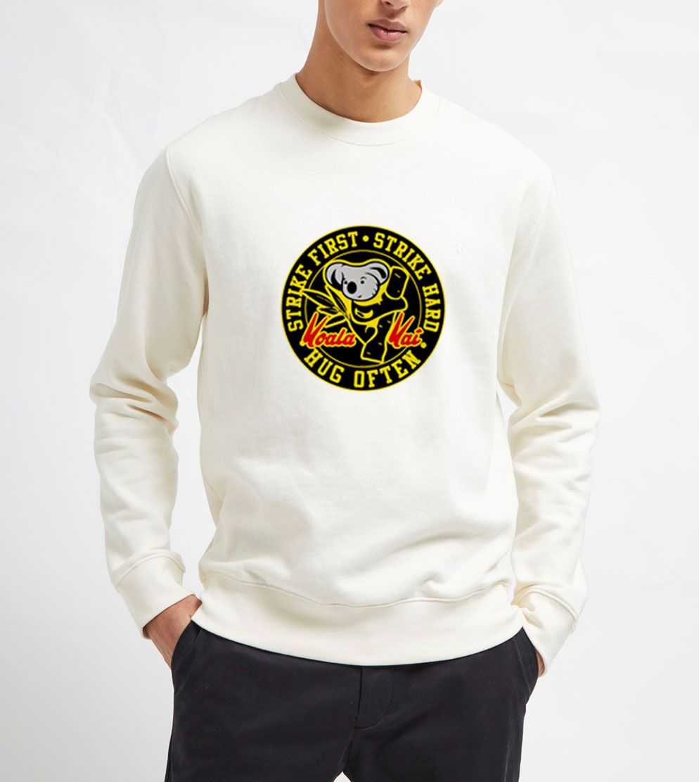 Koala-Kai-White-Sweatshirt Koala-Kai-White-Sweatshirt