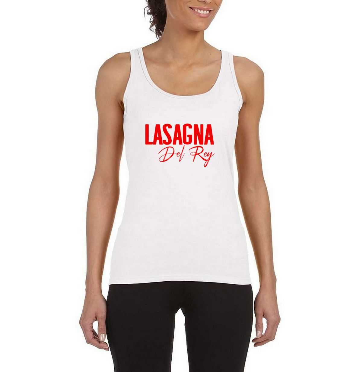Lasagna-Del-Rey-Italian-Food-Tank-Top Lasagna-Del-Rey-Italian-Food-Tank-Top