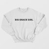 Big Snack Girl Sweatshirt Unisex