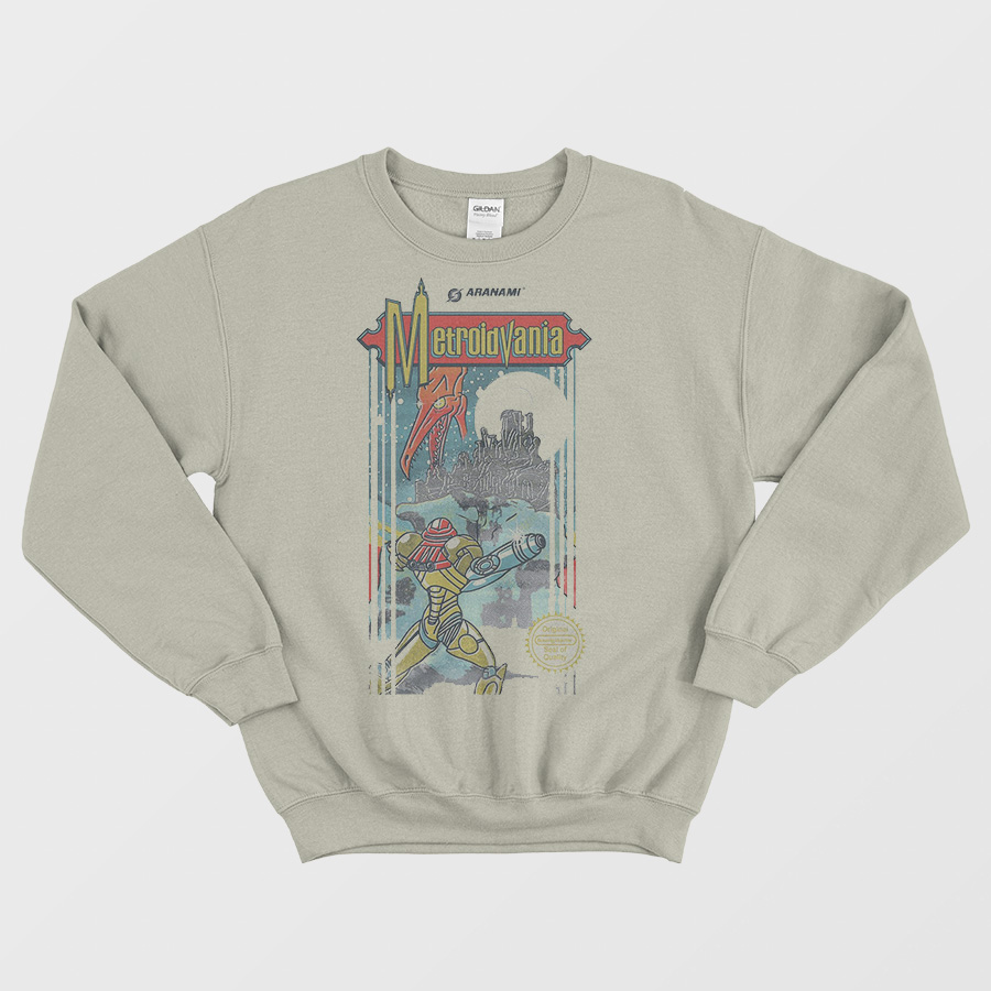 Metroidvania3 Aranami Metroidvania Sweatshirt