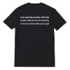 Quote On T-Shirt