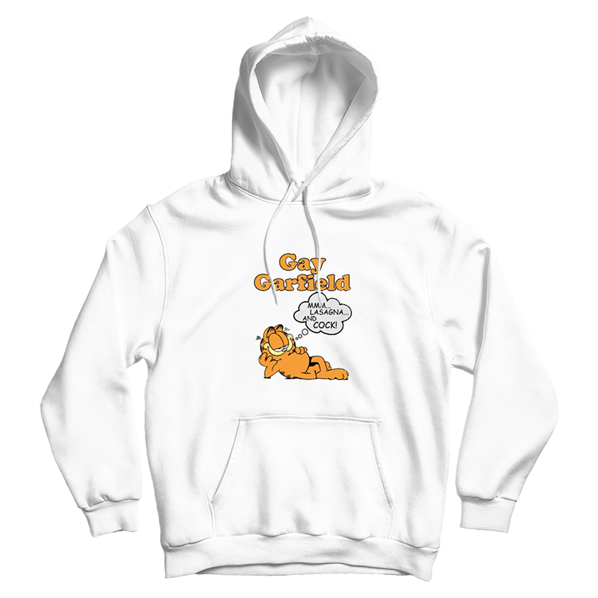 Gay Garfield Hoodie For Men Or Women Gay Garfield Hoodie For Men Or Women