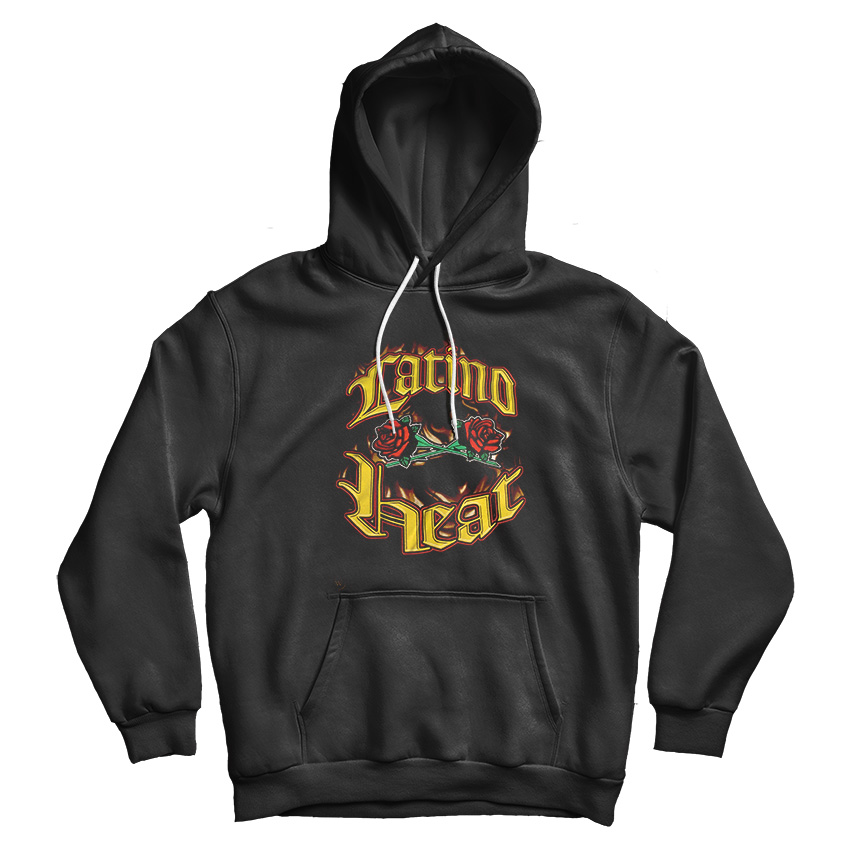 Eddie Guerrero Vintage Latino Heat Hoodie For Unisex Sale Graphictees