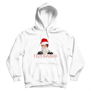 Felix Navidad Santa Hoodie Unisex