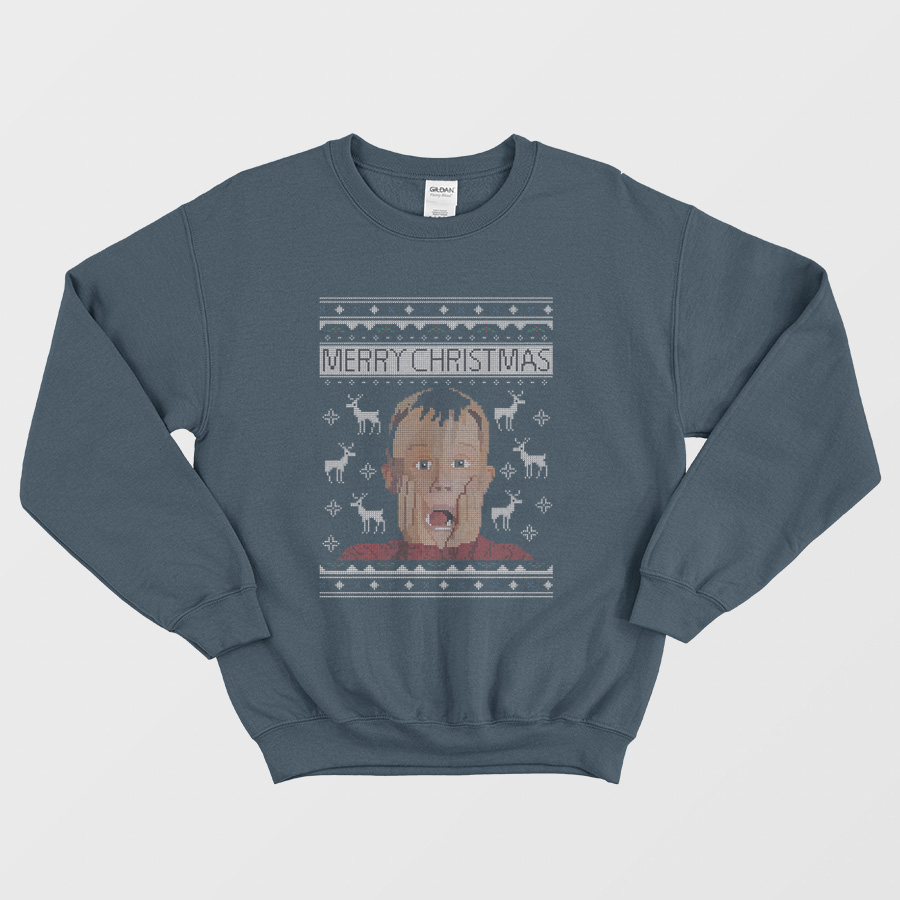 Home Alone Kevin Christmas Sweatshirt Home Alone Kevin Christmas Sweatshirt