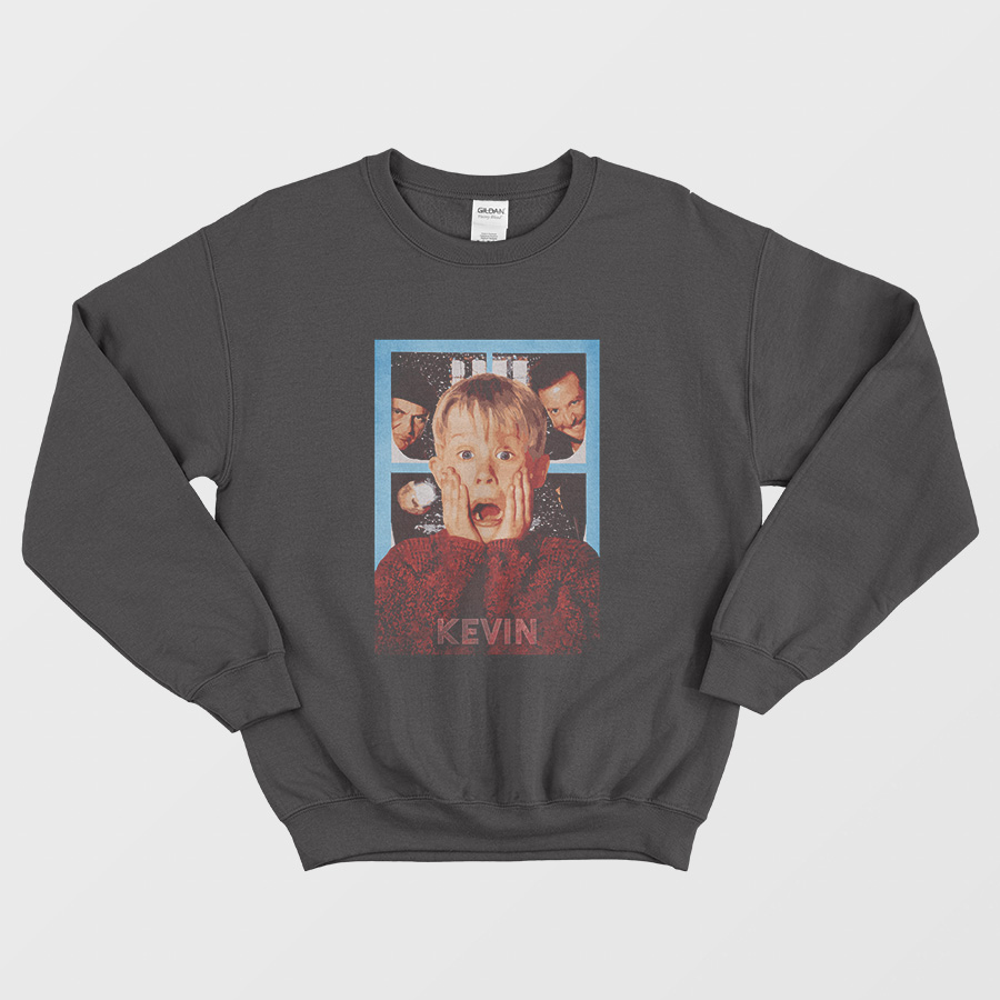 Kevin Icon Of Home Alone Film Sweatshirt Kevin Icon Of Home Alone Film Sweatshirt