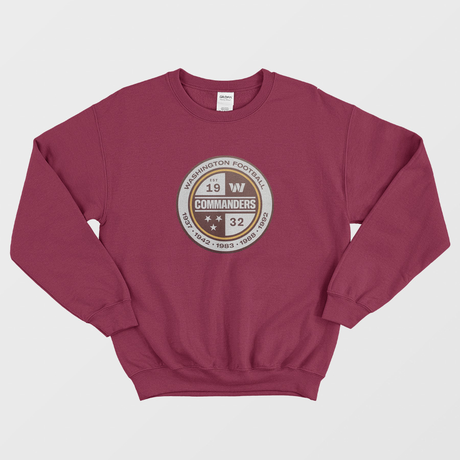 Washington Football New Logo Sweatshirt Washington Football New Logo Sweatshirt