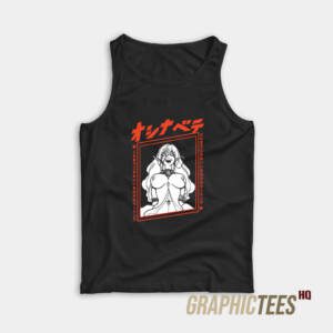 Anime Girl Echi Eroge Tank Top