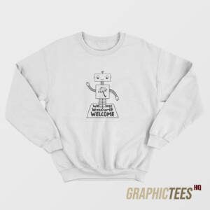 Armchair Expert Robot Sweatshirt